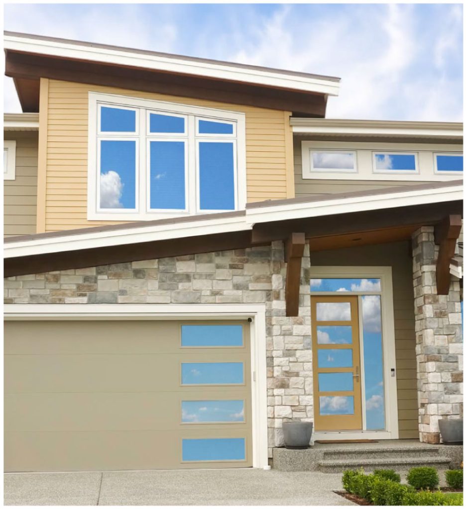 Home with residential window tint installed in Gray Gray